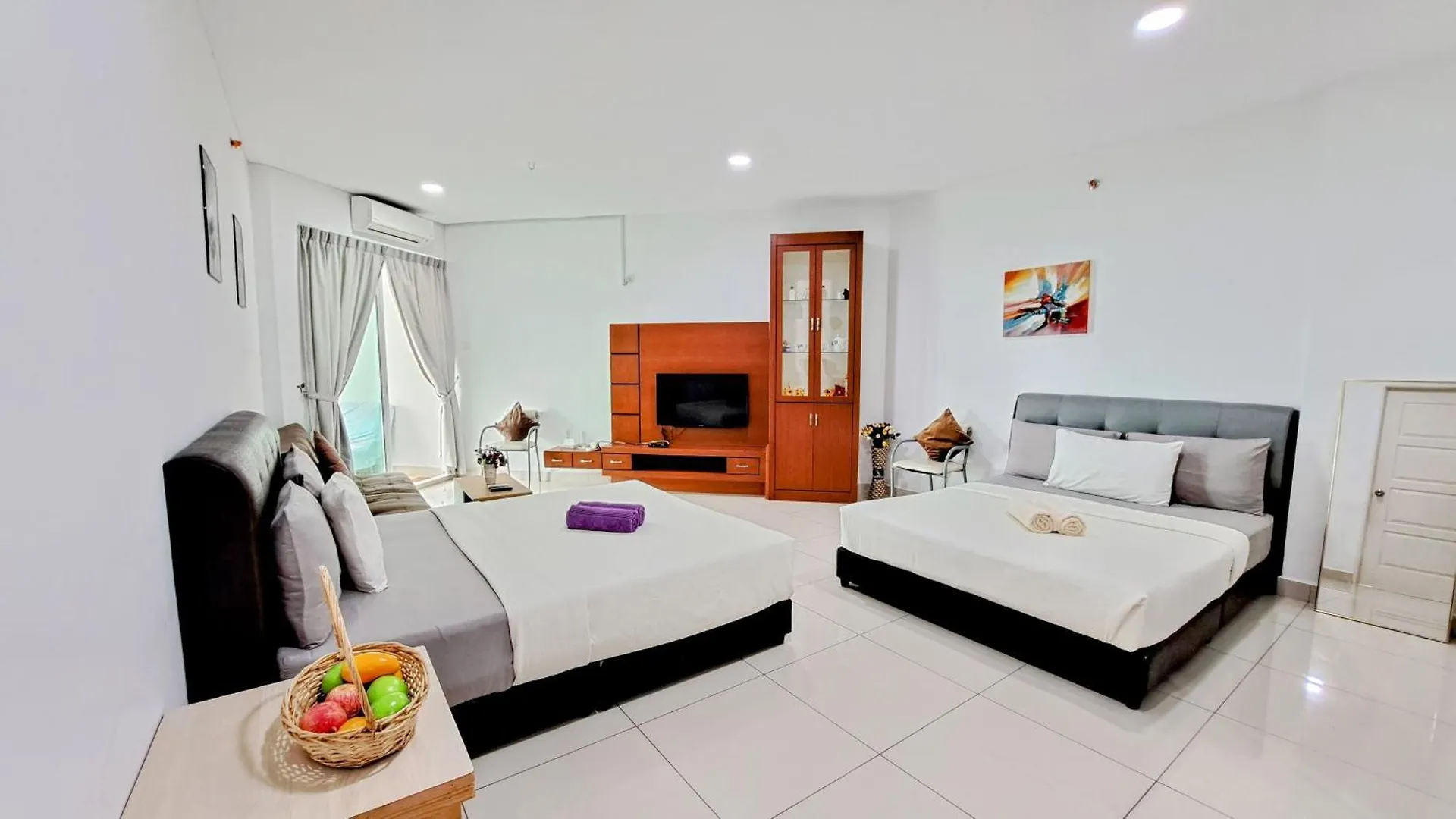 Apartmán Mansion One Entire House 4 Queenbeds - Spacious Balcony Seaview George Town Malajsie